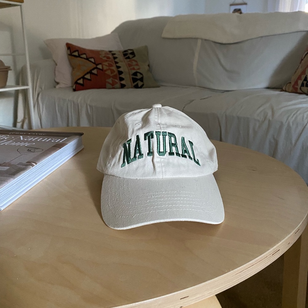 Natural Cream Baseball Cap